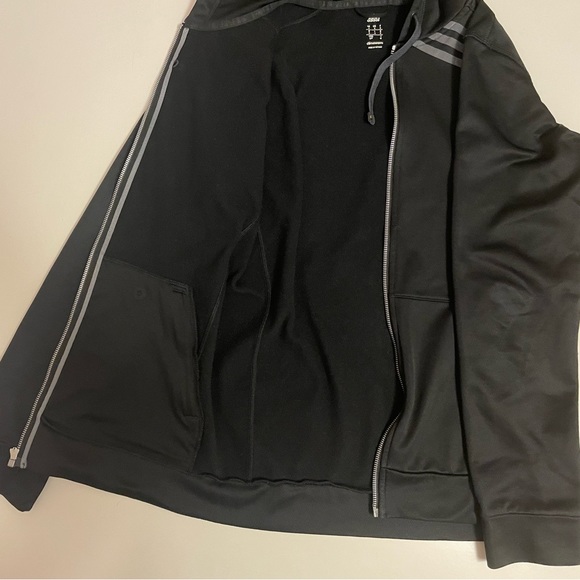 Adidas Men’s Climawarm Black Hoodie - Picture 2 of 7